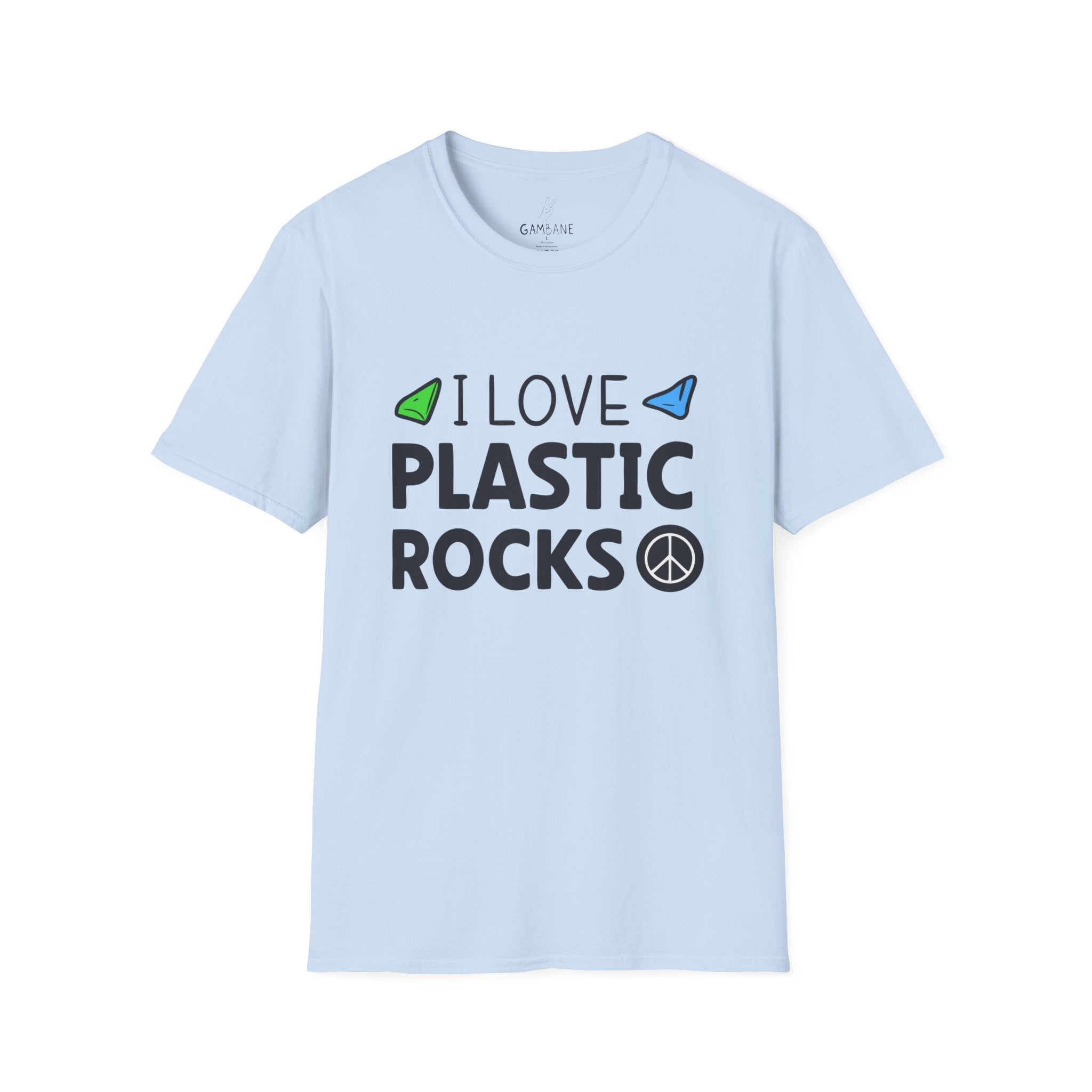 I love PLASTIC rocks