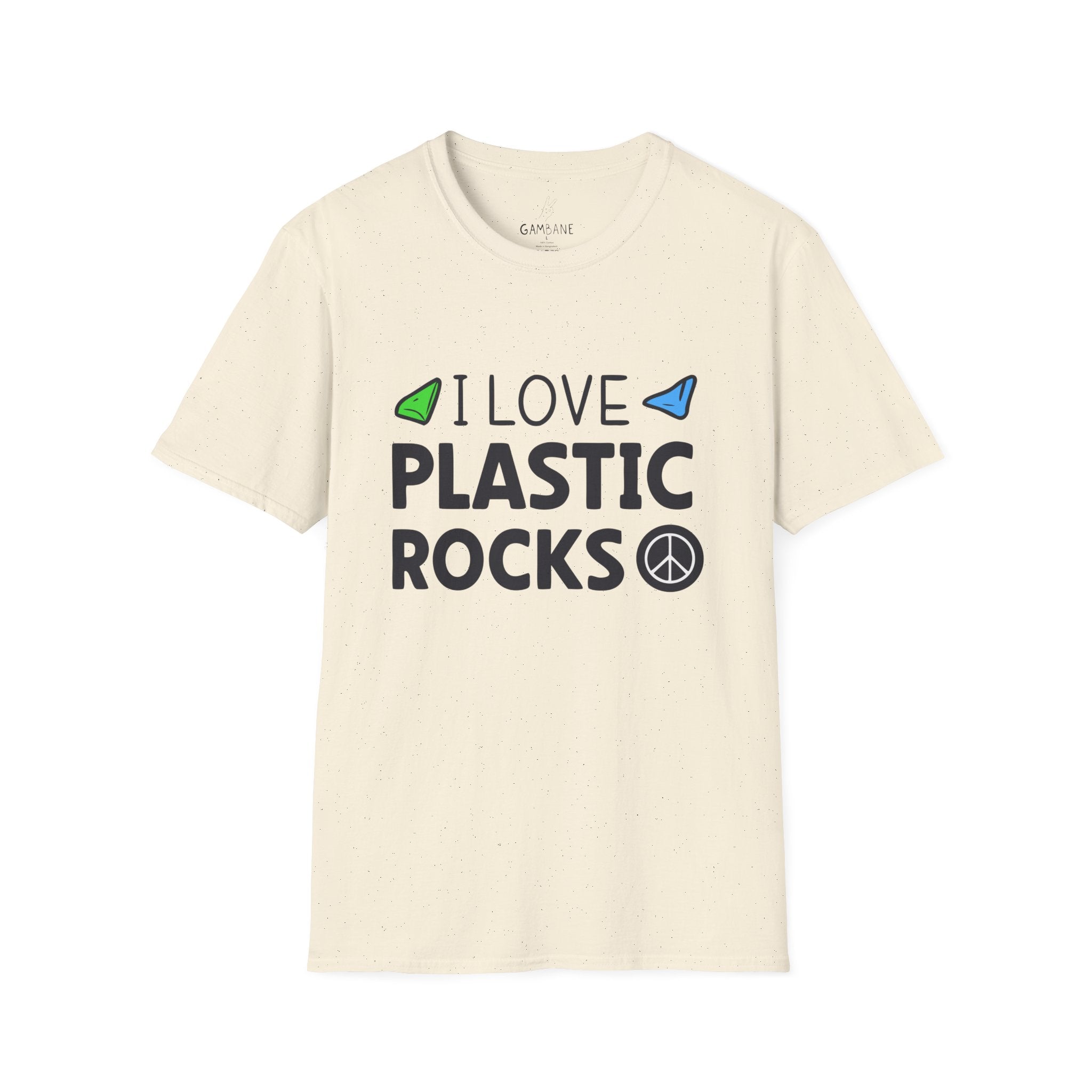 I love PLASTIC rocks